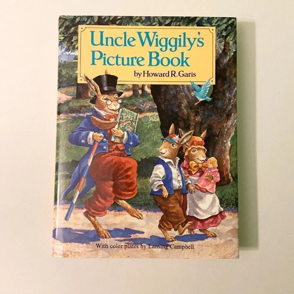 Vintage 1989 Uncle Wigglys Picture Book by Howard R Garis Platt and  Munk HC DJ - Picture 1 of 16